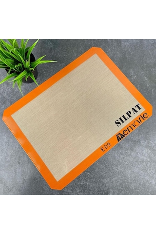 Mis Kitchen Silikon Pişirme Matı 30x40 Cm - Silpat Turuncu