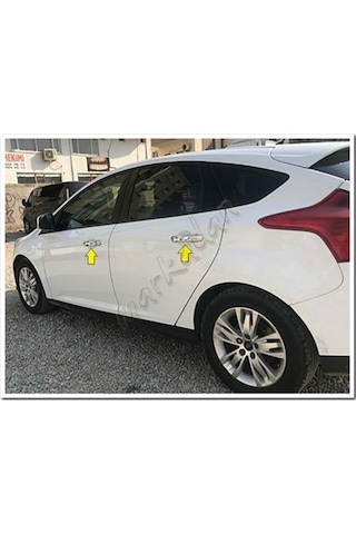 Markadan Ford Focus Sedan Krom Kapı Kolu 2011-2018 4 Kapı Paslanm