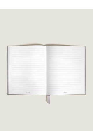 Montblanc Sartorial Deri Küçük Boy Defter 134729 Bej