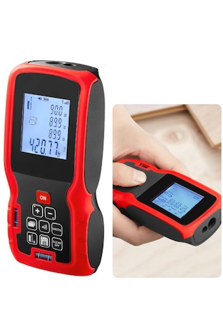 Texta Mtr80 Lazerli Mesafe Ölçer 80 Metre Ölçüm Mesafesi