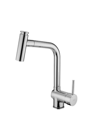 Spiralli 2 Fonksiyonlu Pirinç Eviye Bataryası Gri