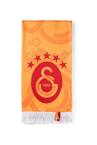 Galatasaray Orijinal 5 Yıldız Şal Atkı Sarı - Kırmızı