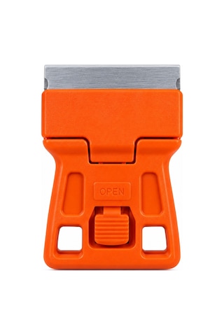 Mini Yüzey Kazıyıcı Değiştirilebilir Jiletli Cam Ocak Fayans Etiket Temizleyici 5.5 Cm