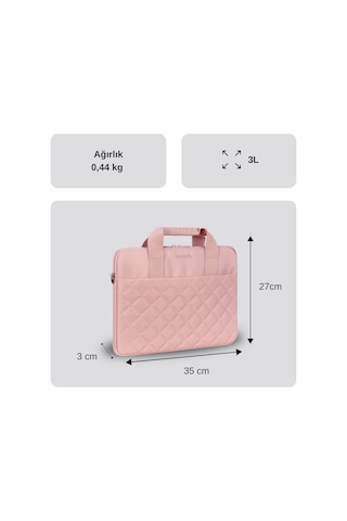 Mack Mcc-905 14.1 İksy Notebook Çantası Pembe
