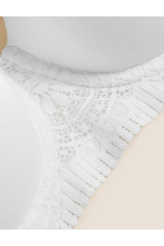Marks & Spencer Body Soft:trade Mark: Destekli T-shirt Sütyeni Beyaz