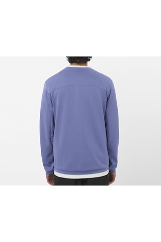 Salomon Motomesh Crewneck M Erkek Günlük Sweatshirt Lc2846600 Mor