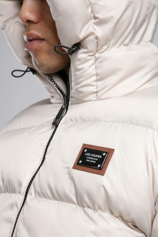 Lee Cooper Monce Erkek Kapüşonlu Mont Bej-20505 Bej