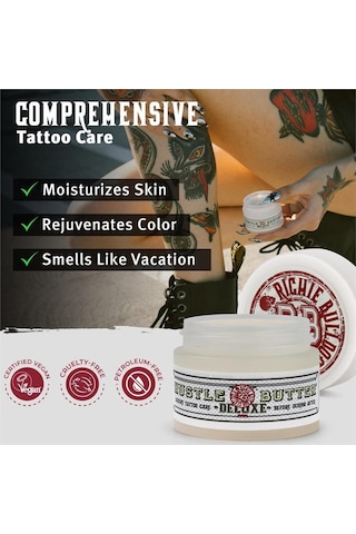 Hustle Butter Deluxe Tattoo Aftercare - 1oz/30ml Dövme Bakım Kremi