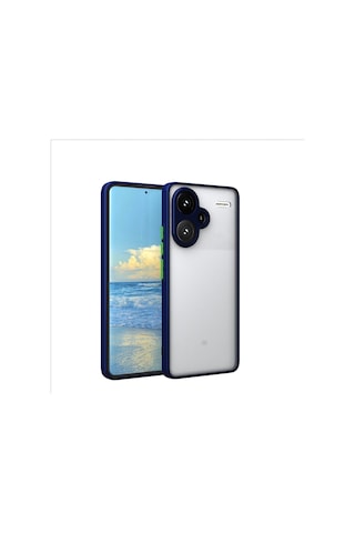 Zore Xiaomi Redmi Note 13 5g Uyumlu Kılıf Hux Kapak-lacivert Lacivert