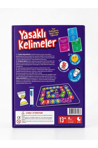 Yasak Kelime Kutu Oyunu