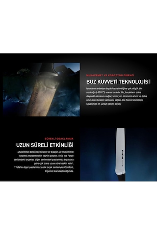 Tefal Ice Force K2325s75 Bıçak Seti 5 Parça Plastik
