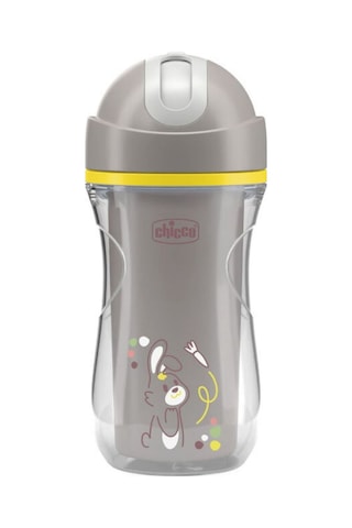 Chicco Spor Pipetli Bardak Unisex Gri Gri