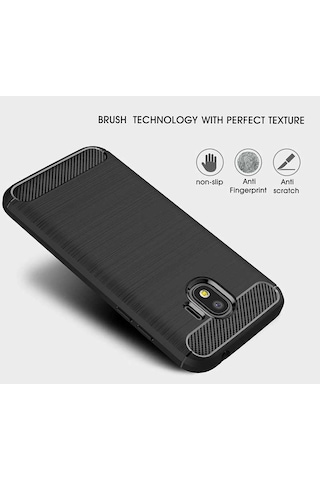 Samsung Uyumlu Galaxy J2 Pro 2018 Kılıf Zore Room Silikon Kapak Lacivert