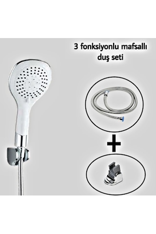 Faumix Budget 5 Fonksiyonlu Mafsallı El Duş Seti Diğer