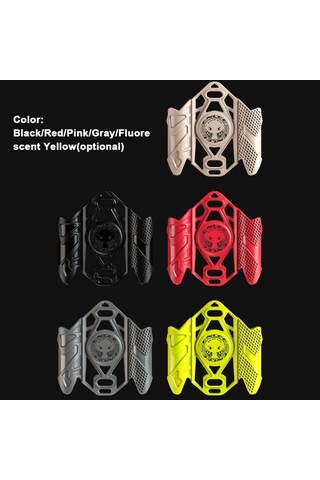 Artfulabode Ve Pratik Önleyici, Montaj Konumlandırıcı Kırmızı Hırsızlık Geeroyoo Dayanıklı Çok Braketi Bisiklet Amaçlı - Mb Kırmızı