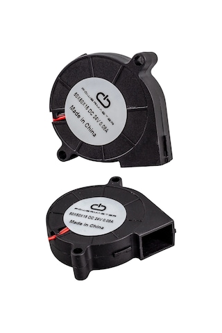 Powermaster 50x50x15mm Dc 24 Volt 0.08 Salyangoz Fan Soğutucu Fan Ic-217a 5x5x1.5 Cm