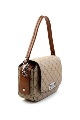 Bambi Bej 2 Kadın Postacı Çanta C06636431451 Bej