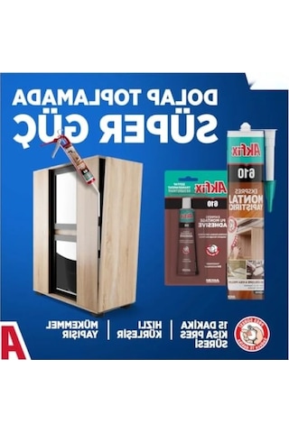 610 Express Pu Montaj Yapıştırıcı, Şeffaf Ve Çok Amaçlı