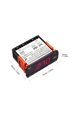 Geeksen Stc-3000 Akıllı Sıcaklık Kontrol Cihazı 30a - Isıtma/soğutma, Doğrulama, Gecikmeli Başlangıç, Alarm, Veri Kilidi - Ac 220v