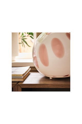 Abajur, Pembe, 25 Cm