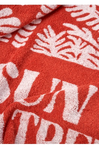 Bella Maison %100 Pamuk The Sun The Palm Plaj Havlusu Kiremit 90x150 Cm Kiremit