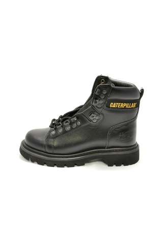 Caterpillar Alaska Black Deri Erkek Bot