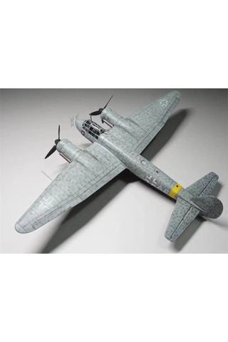 Dragon 5005 1/72 Ölçek, He219a-0 Uhu Golden Wing Serisi Savaş Uçağı Plastik Model Kiti-57573