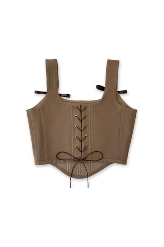 L'aura Corset Vizon Rengi Bayan Korse Büstiyer