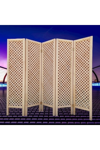 Paravan 5 Kanatlı Oda Bölme