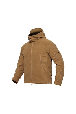 Pasifix Polar Sıcak Erkek Termal Nefes Alabilen Kapüşonlu Palto Siyah