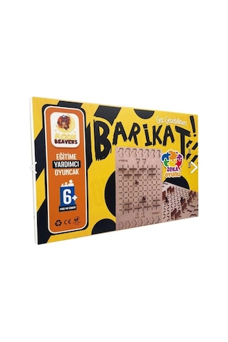 30x20 Cm Ahşap Zeka Oyunu Barikat 0237