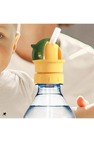 Reedark Çocuklar İçin Boğulma Engeli Su Kapakası, Evrensel Suluklu, Kaçırmaz, Temizlenebilir, Yeşil