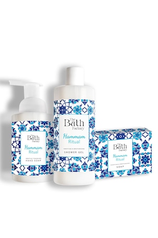 Hamam Duş Jeli + Hamam Köpük Sabun + Hamam Katı Sabun