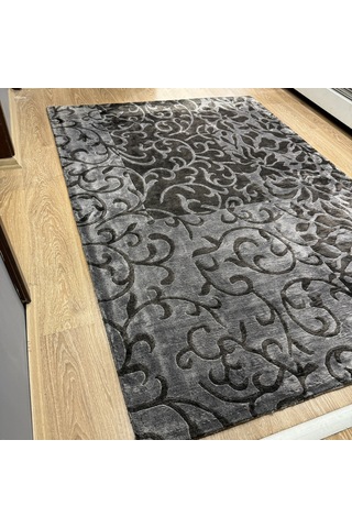 Eko Halı Fantacy 825 Charcoal İthal El Dokuma Halı Çok Renkli