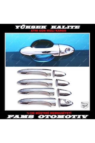 Famsotomotiv Ford Focus 1 Krom Kapı Kolu 4 Kapı 1998-2005 P.Çelik