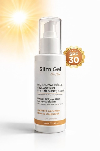 Intim Genital Bölge Sıkılaştırıcı & Aydınlatıcı & Ton Eşitleyici Spf +30 Güneş Bakım Kremi -