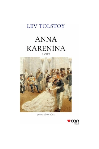 Anna Karenina - 2 Kitap Takım - Lev Nikolayeviç Tolstoy - Can Yayınları