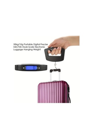 Trendooze Gaojunshop01 Siyah 110 23lb Kapasiteli Dijital El Terazisi - Maksimum Hizmet Siyah