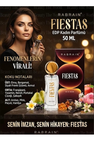 Rabrain Fiestas Kadın Parfüm EDP 50 ML