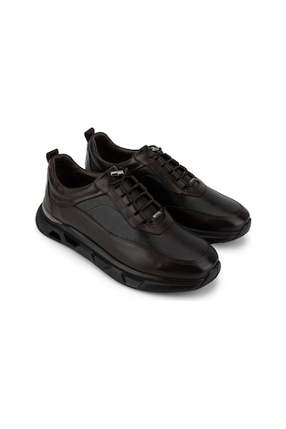 Tamer Tanca Erkek Hakiki Deri Kahverengi Sneakers & Spor Ayakkabı 1203 302 Erk Ayk Sk26-27 Khv Antık/fltr Kahve