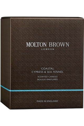 Molton Brown Coastal Cypress Ve Sea Fennel Parfüm Mum İle Ferahlatıcı Yaz Esintisi Siyah