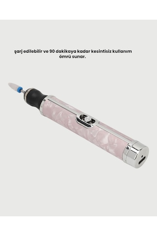 Usb - 332 - Şarjlı Profesyonel 20.000 Rpm Elektrikli Oje Sökücü Ve Tırnak - Glblseme - Bakım Aleti