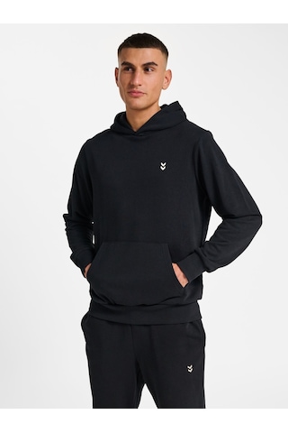 Hummel Hmlpulse Sweat Hoodıe Erkek Sweatshirt 922597-2001 Siyah