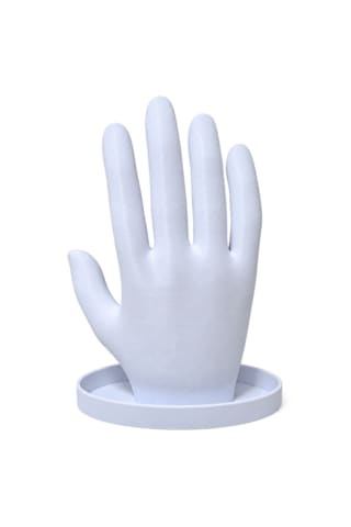 El Şeklinde Takı Standı 16 Cm Yüzük, Bileklik, Kolye Ve Saat Organizeri Takı Sergileme Standı .
