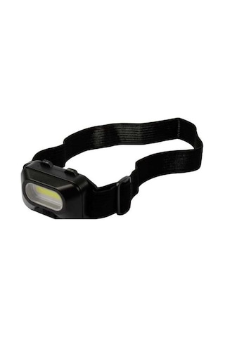 PANTHER PT-5019 3AAA 5W COB LED PİLLİ KAFA LAMBASI Siyah