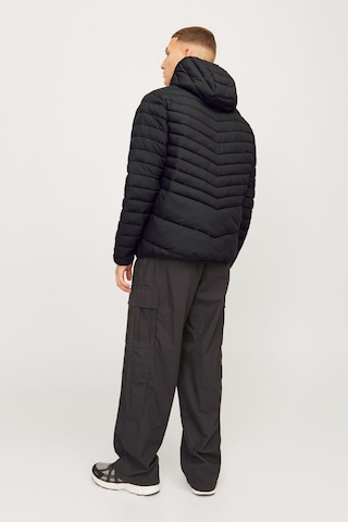 Jack & Jones 12256983 Erkek Siyah Mont & Kaban