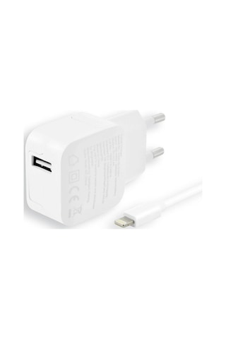 Power Wall Ic 1 Usb-a & 1m 5v/2.4a Lıghtnıng Whıte