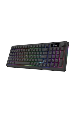 Atrıa Black Wireless %95 White Linear Switch Hotswap Rgb Kablosuz Mekanik Klavye