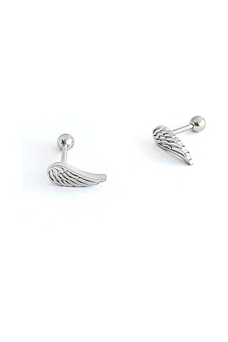 Melek Kanadı Figürlü 925ayar Gümüş Tragus Kıkırdak Piercing Diğer