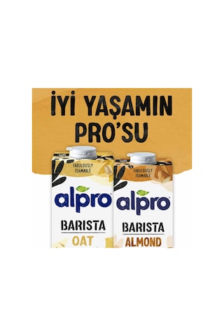 Alpro Barista Profesyonel Yulaf Sütü 1 L